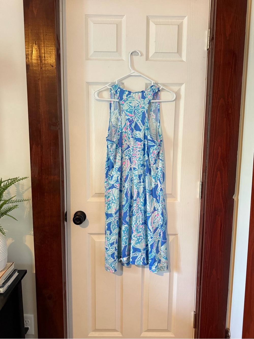 Lilly Pulitzer Dress/Swim Coverup Blue Haven Size M - Picture 2 of 2